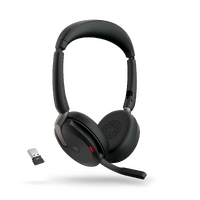 Evolve2 65 Flex MS Stereo Bluetooth Headset + Link380A BT, USB-A