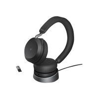 Evolve2 75 UC Stereo Bluetooth Headset w/charging stand + USB-A 