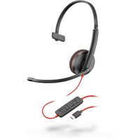 Blackwire C3210 Monaural USB Headset
