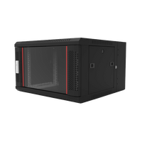 Redback 19" x 6RU x 600mm deep 2 piece swing frame server cabinet