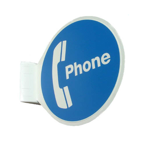 Pay Phone Sign Wall Mount