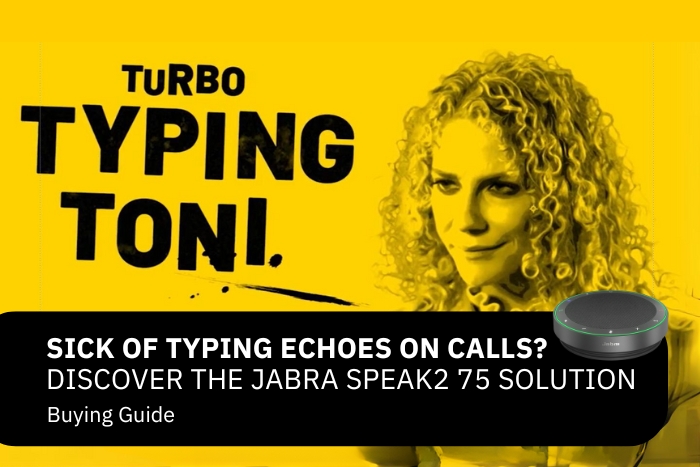Sick of Typing Echoes on Calls? Discover the Jabra Speak2 75 Solution