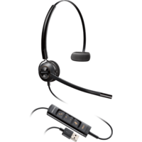 EncorePro HW545 Convertible Hardwired USB Headset (generic, Lync, SFB)