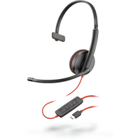 Blackwire C3210 Monaural USB Headset