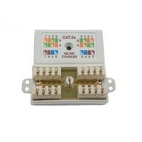Cat-5e Punch Down Inline Coupler Cable Joiner